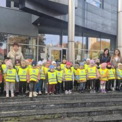 Orzeszki i Jeżyki w OCK-u na przedstawieniu teatralnym pt. 