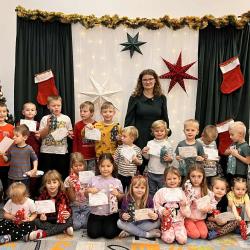 Rozstrzygnięcie konkursu przedszkolnego na świąteczny stroik