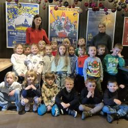 Wiewiórki na warsztatach robienia pierników 